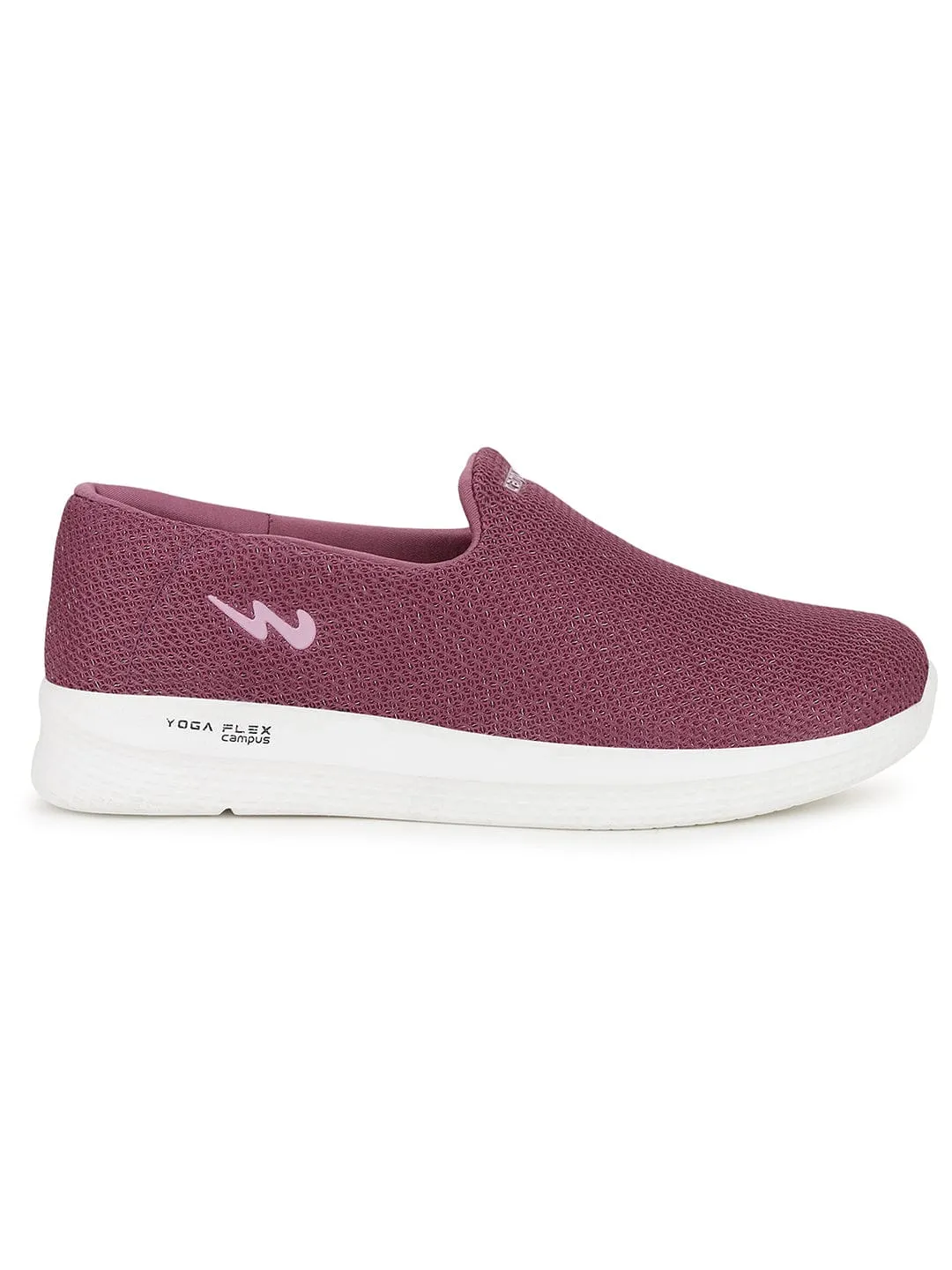 ZOE PLUS Purple Women's Walking Shoes sold by Campus Shoes