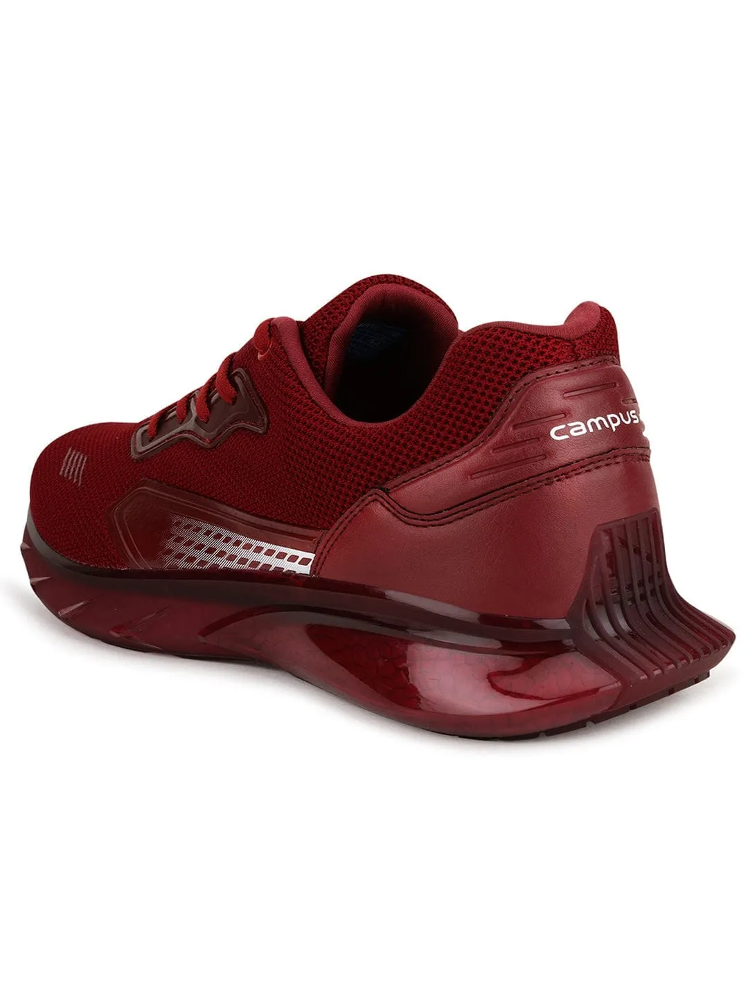 Pilot-3 Burgundy Men's Running Shoes sold by Campus Shoes product image thumbnail 3