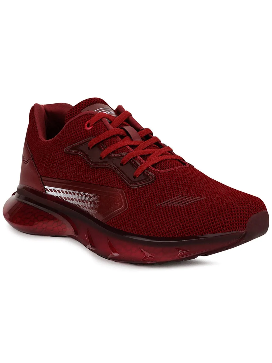 Pilot-3 Burgundy Men's Running Shoes sold by Campus Shoes product image thumbnail 2