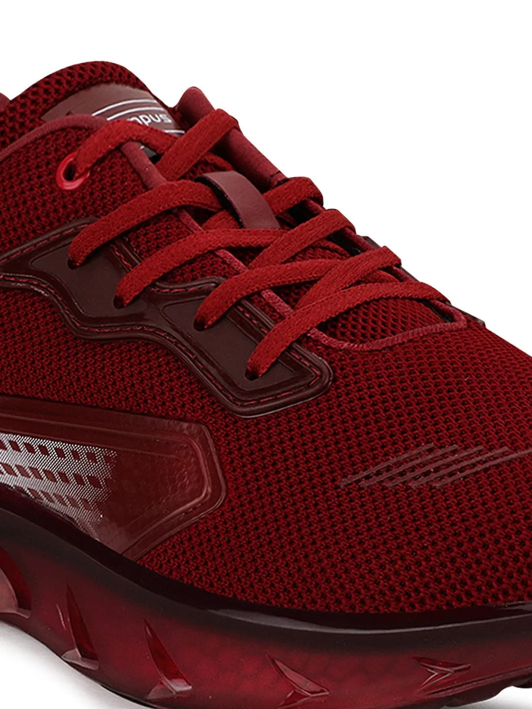 Pilot-3 Burgundy Men's Running Shoes sold by Campus Shoes product image thumbnail 5