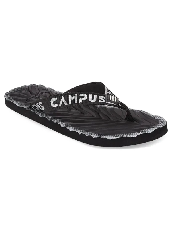 GC-1048 Black Men's Flip Flops sold by Campus Shoes