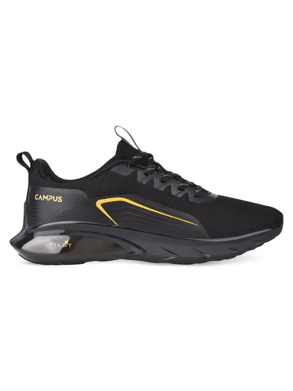 DREAMPLEX Black Men's Running Shoes sold by Campus Shoes