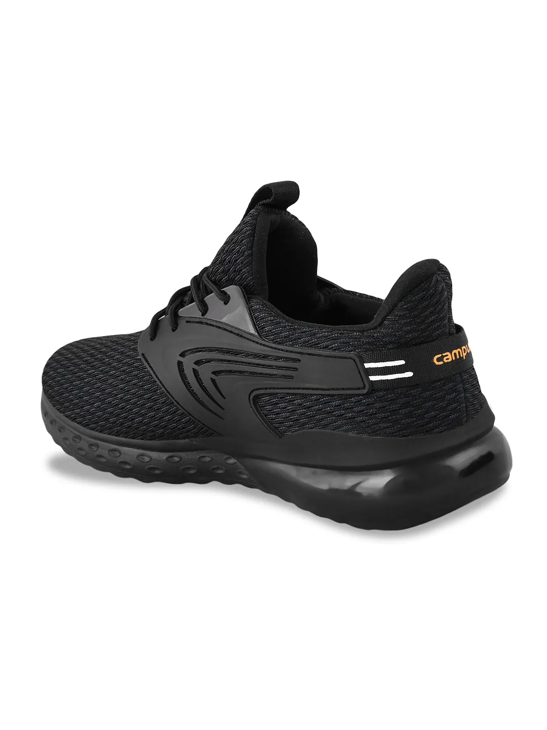 MOROCCO Pro Black Men's Running Shoes sold by Campus Shoes product image thumbnail 3