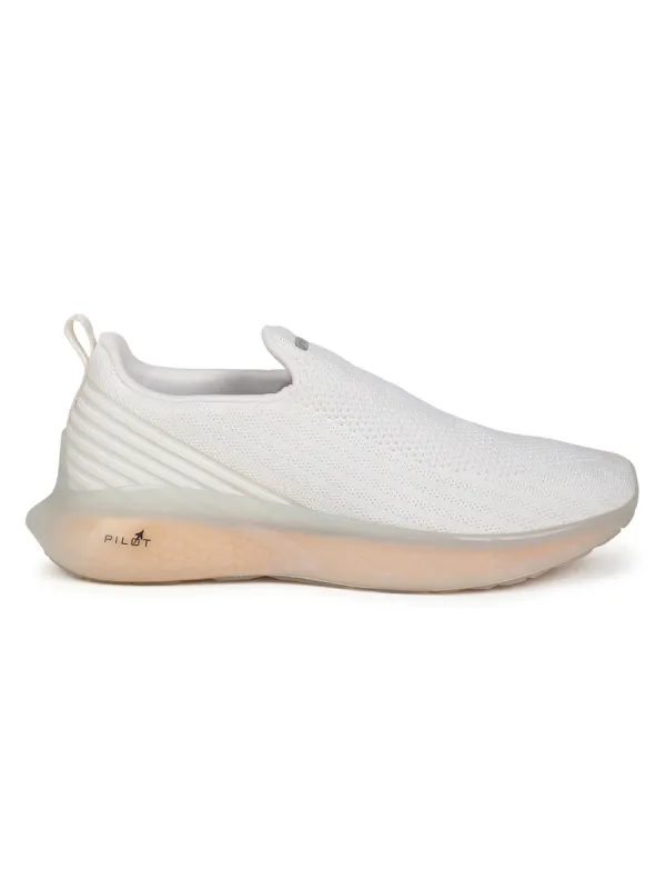 PILOT PRO White Men's Walking sold by Campus Shoes