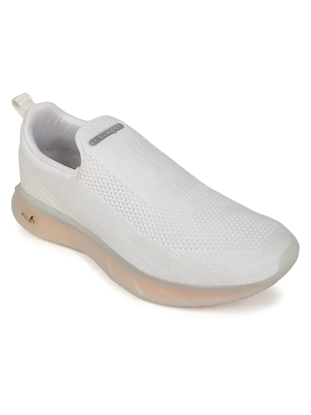 PILOT PRO White Men's Walking sold by Campus Shoes product image thumbnail 2