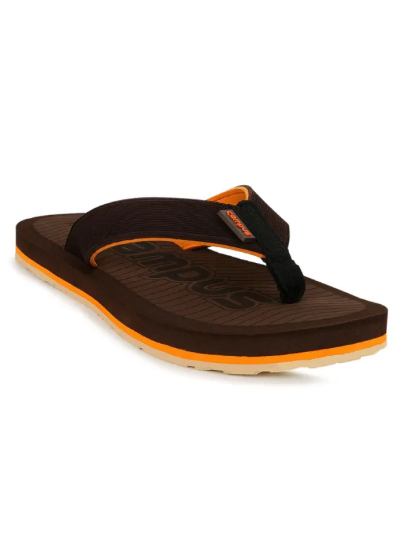 GC-1018B Brown Men's Flip Flops sold by Campus Shoes