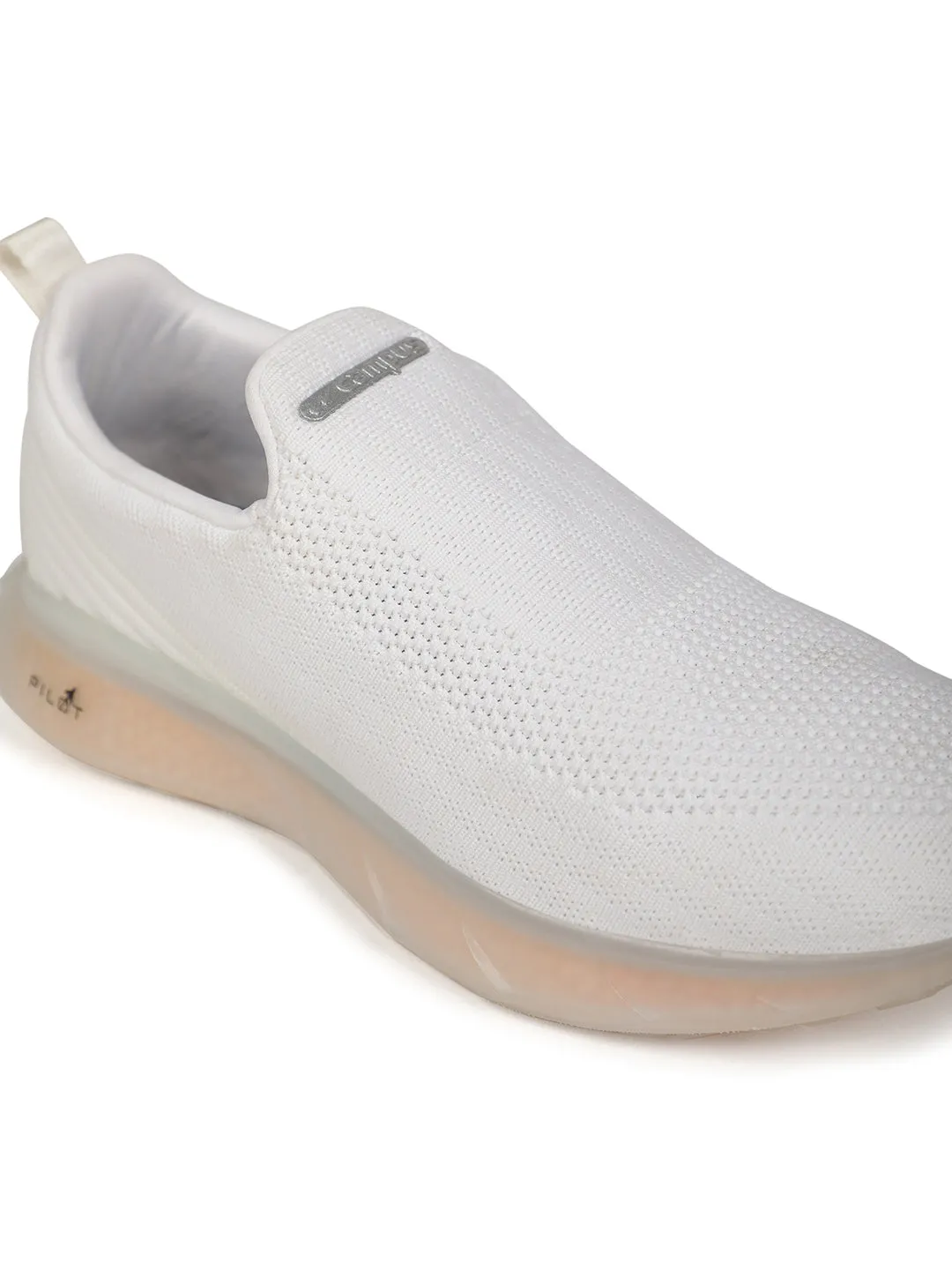 PILOT PRO White Men's Walking sold by Campus Shoes product image thumbnail 5