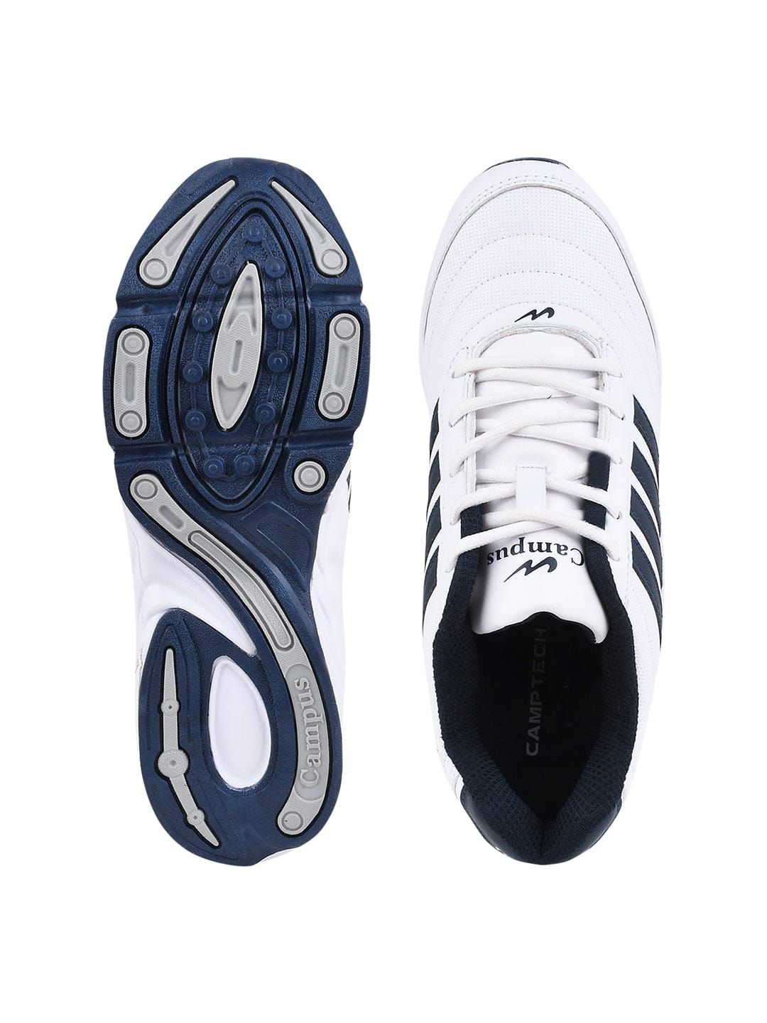 MARSH-PU White Men's Running Shoes sold by Campus Shoes product image thumbnail 4
