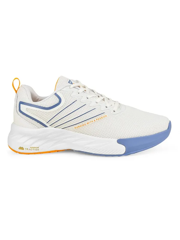 CAMP-GRAIN White Men's Running Shoes sold by Campus Shoes