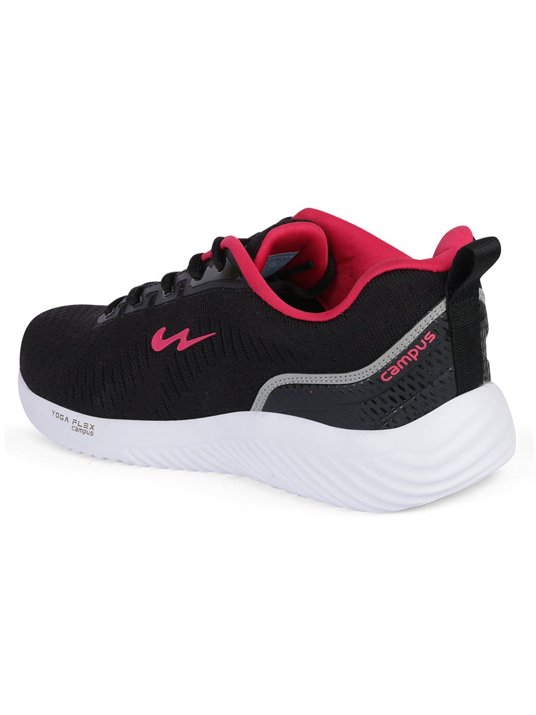 JESSICA Black Women's Running Shoes sold by Campus Shoes product image thumbnail 3