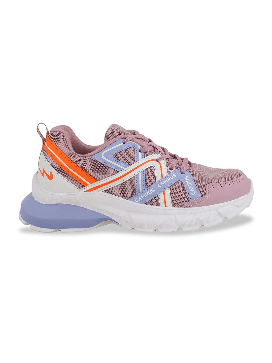 ELANA Peach Women's Sneakers sold by Campus Shoes