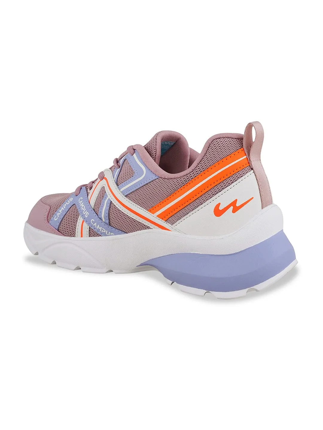 ELANA Peach Women's Sneakers sold by Campus Shoes product image thumbnail 3