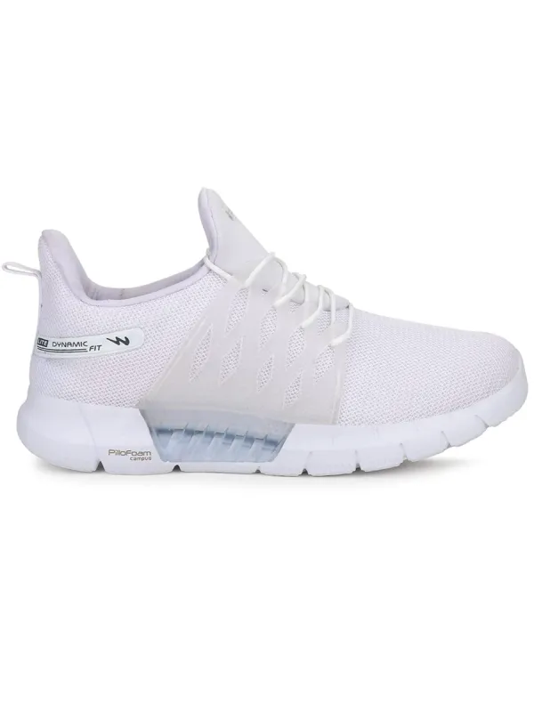 BELGIUM White Men's Running Shoes sold by Campus Shoes