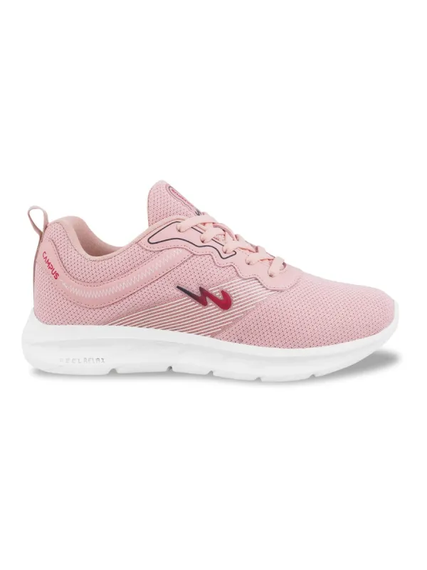 GAZING Peach Women's Sports Shoes sold by Campus Shoes