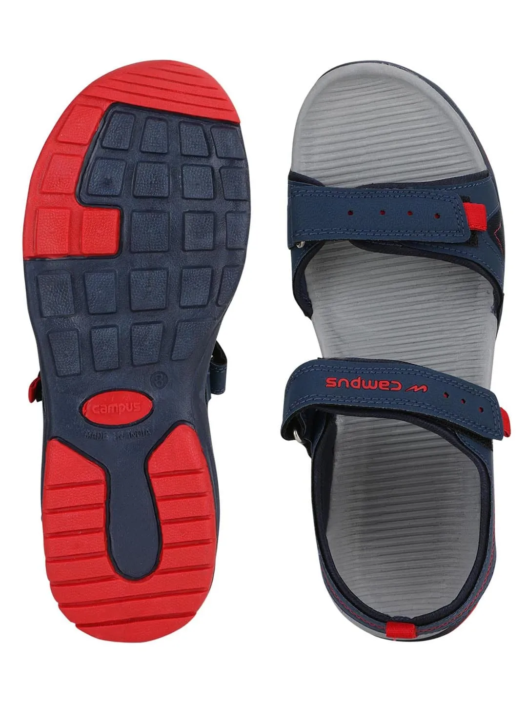 GC-16 Navy Men's Sports Sandal sold by Campus Shoes product image thumbnail 4