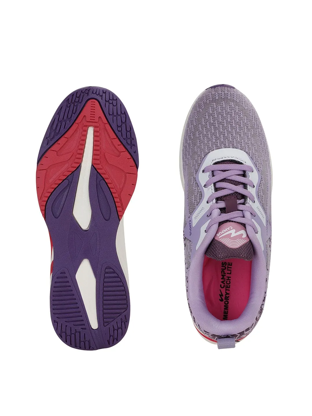DRAPE Purple Women's Sports Shoes+ sold by Campus Shoes product image thumbnail 5