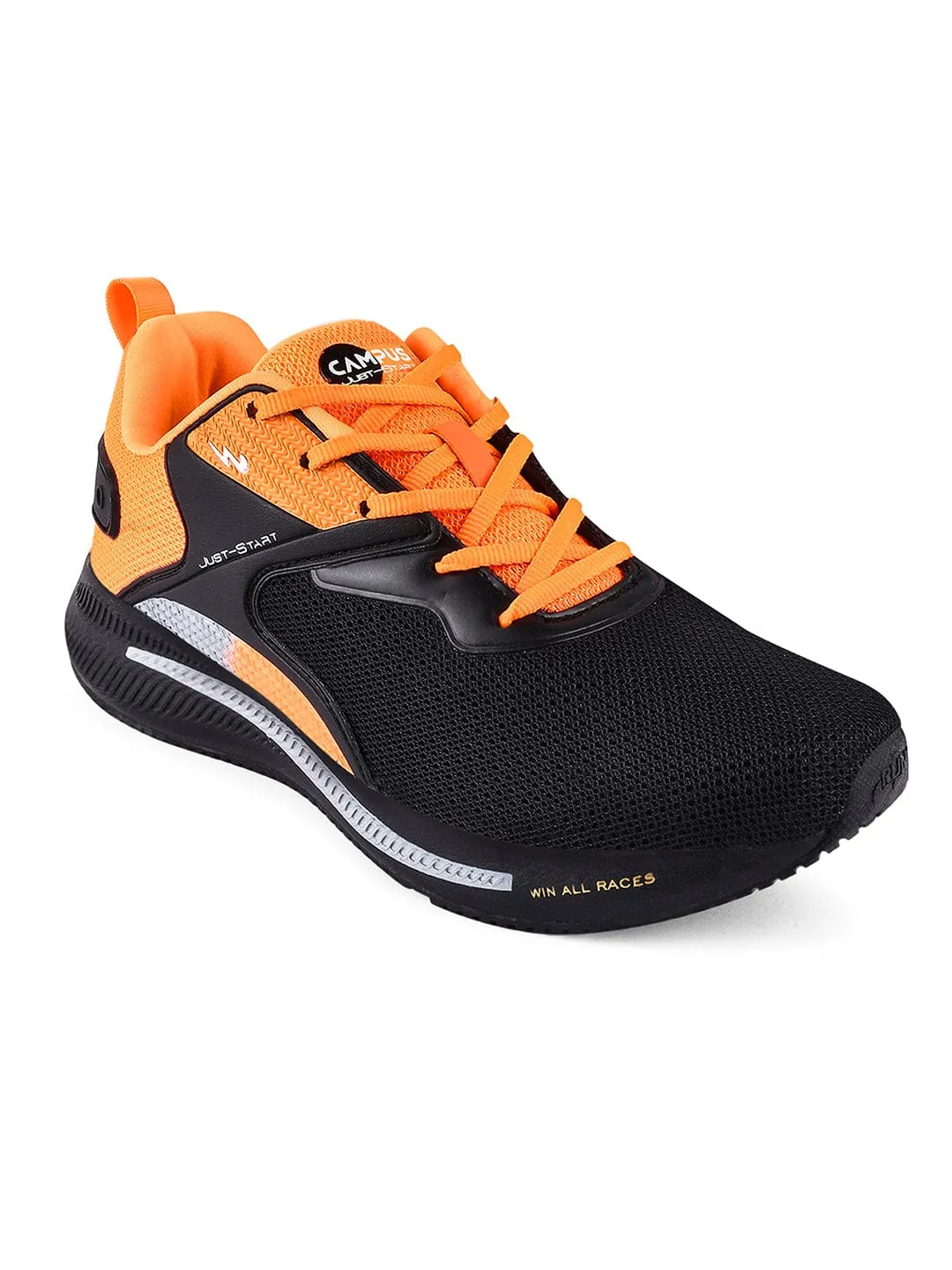 CAMP FIRESTAR Black Men's Running Shoes sold by Campus Shoes product image thumbnail 2