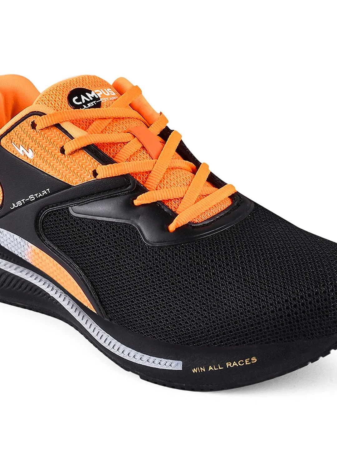 CAMP FIRESTAR Black Men's Running Shoes sold by Campus Shoes product image thumbnail 5