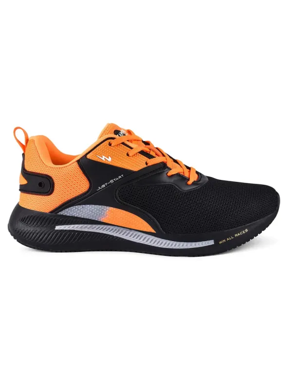 CAMP FIRESTAR Black Men's Running Shoes sold by Campus Shoes