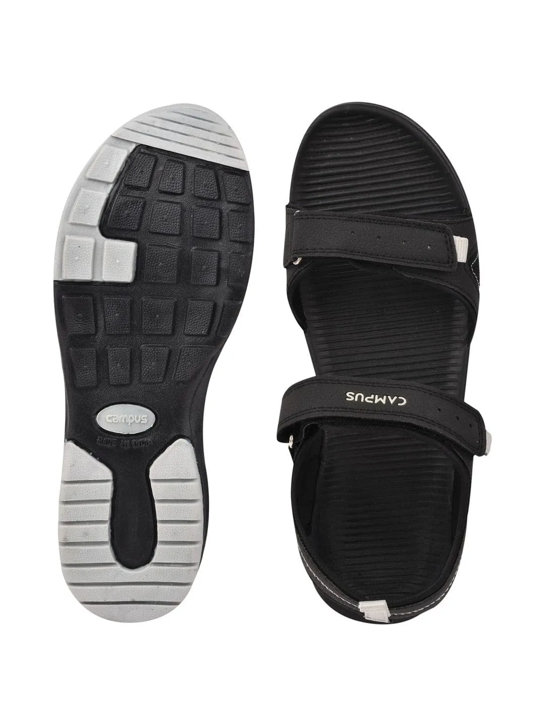 GC-2216 Black Men's Sandals sold by Campus Shoes product image thumbnail 4