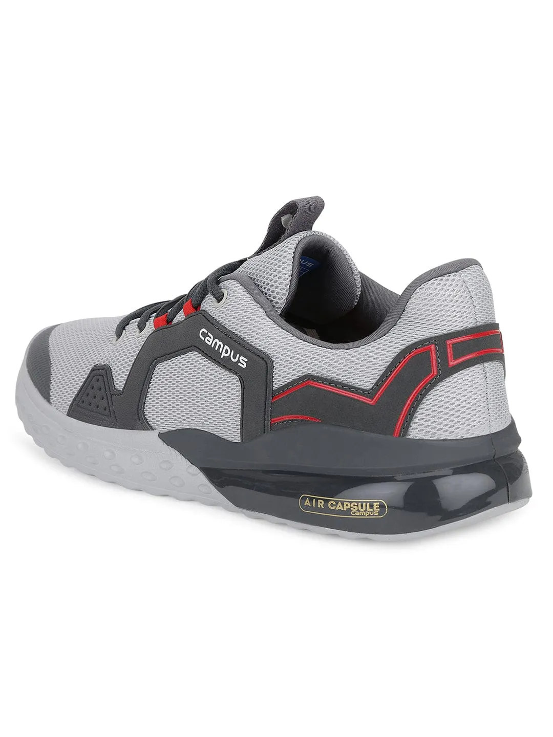 PATRIK PRO Grey Men's Sports Shoes sold by Campus Shoes product image thumbnail 3