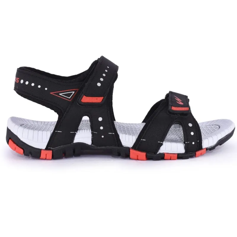 JOY Black Men's Sandals sold by Campus Shoes