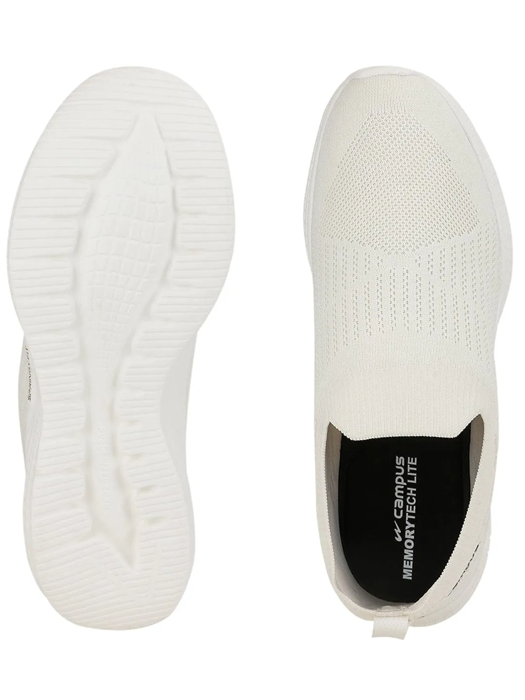 BOOMER N Off White Men's Walking Shoes sold by Campus Shoes product image thumbnail 4