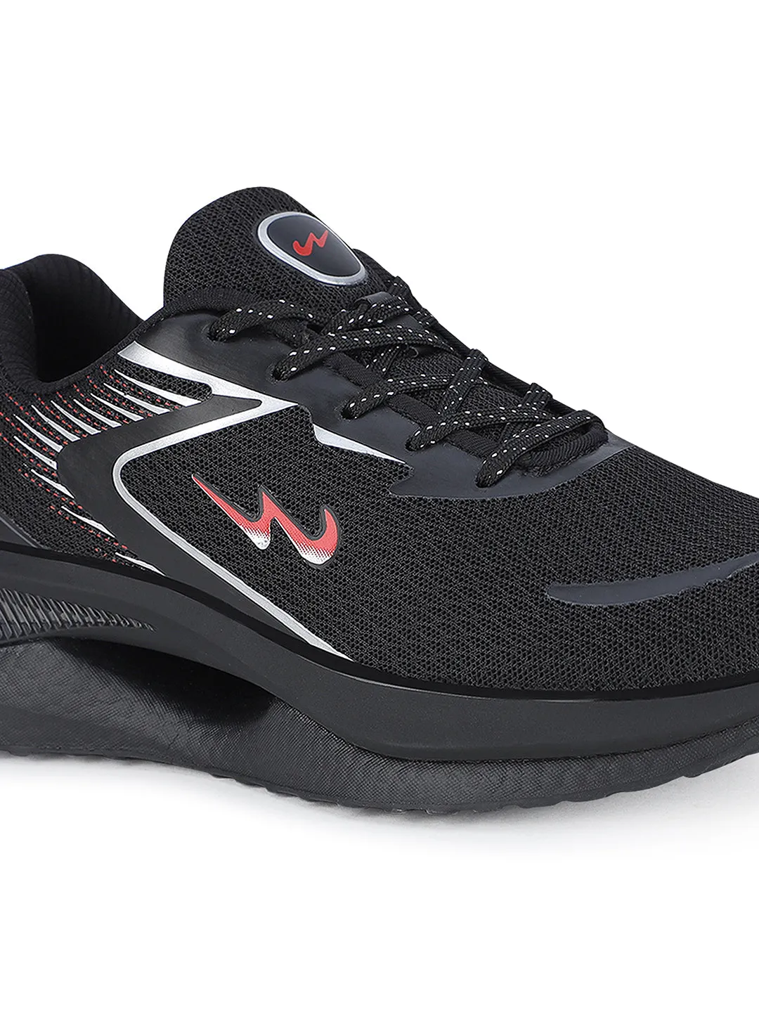 GRAFFITI Black Men's Running Shoes sold by Campus Shoes product image thumbnail 4