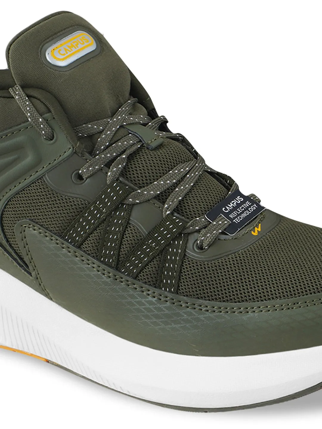 MARGOT Olive Men's Sports Shoes sold by Campus Shoes product image thumbnail 4