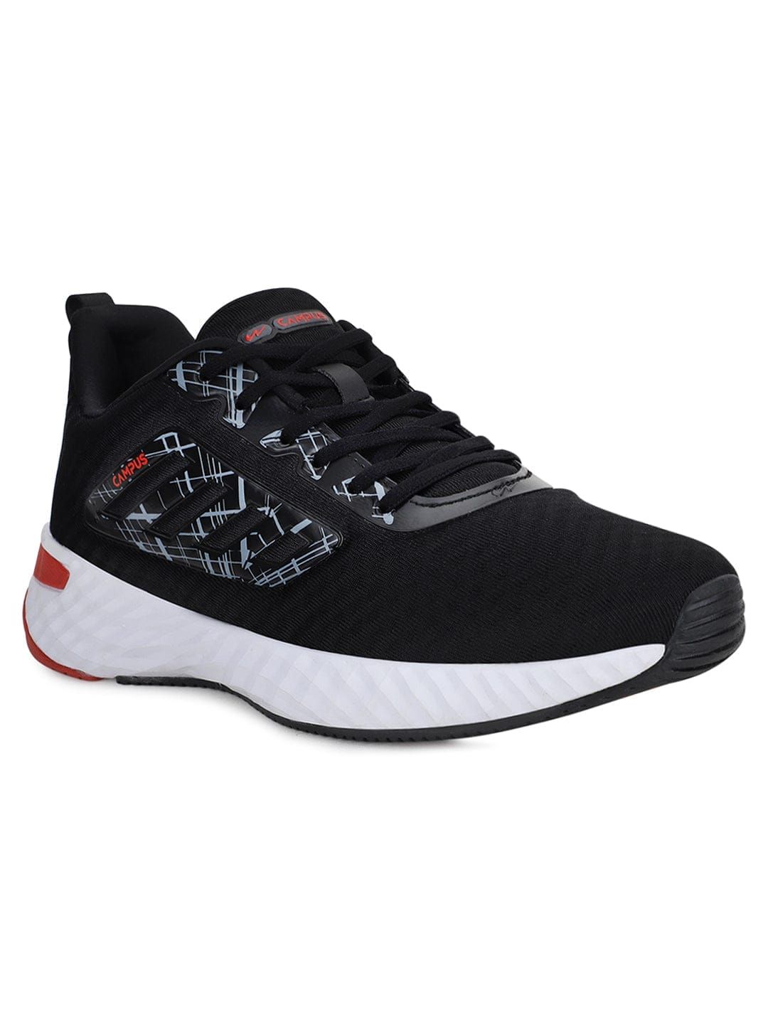 RAW Black Men's Running Shoes sold by Campus Shoes product image thumbnail 2