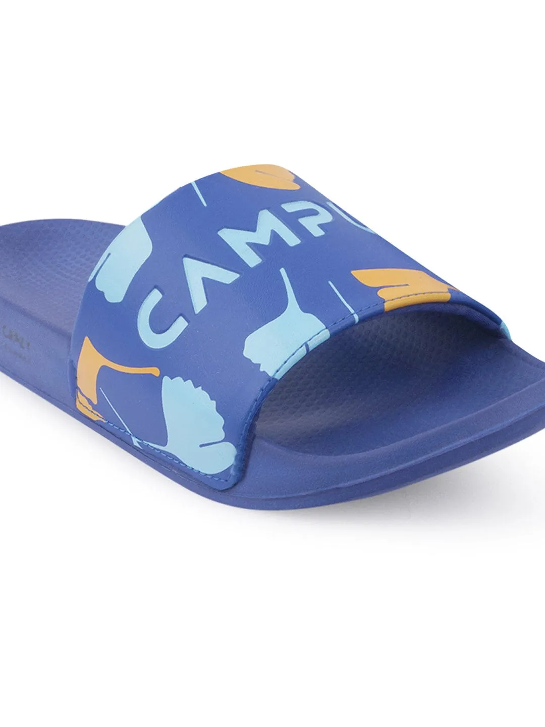 SL-433 Blue Men's Slides sold by Campus Shoes product image thumbnail 5