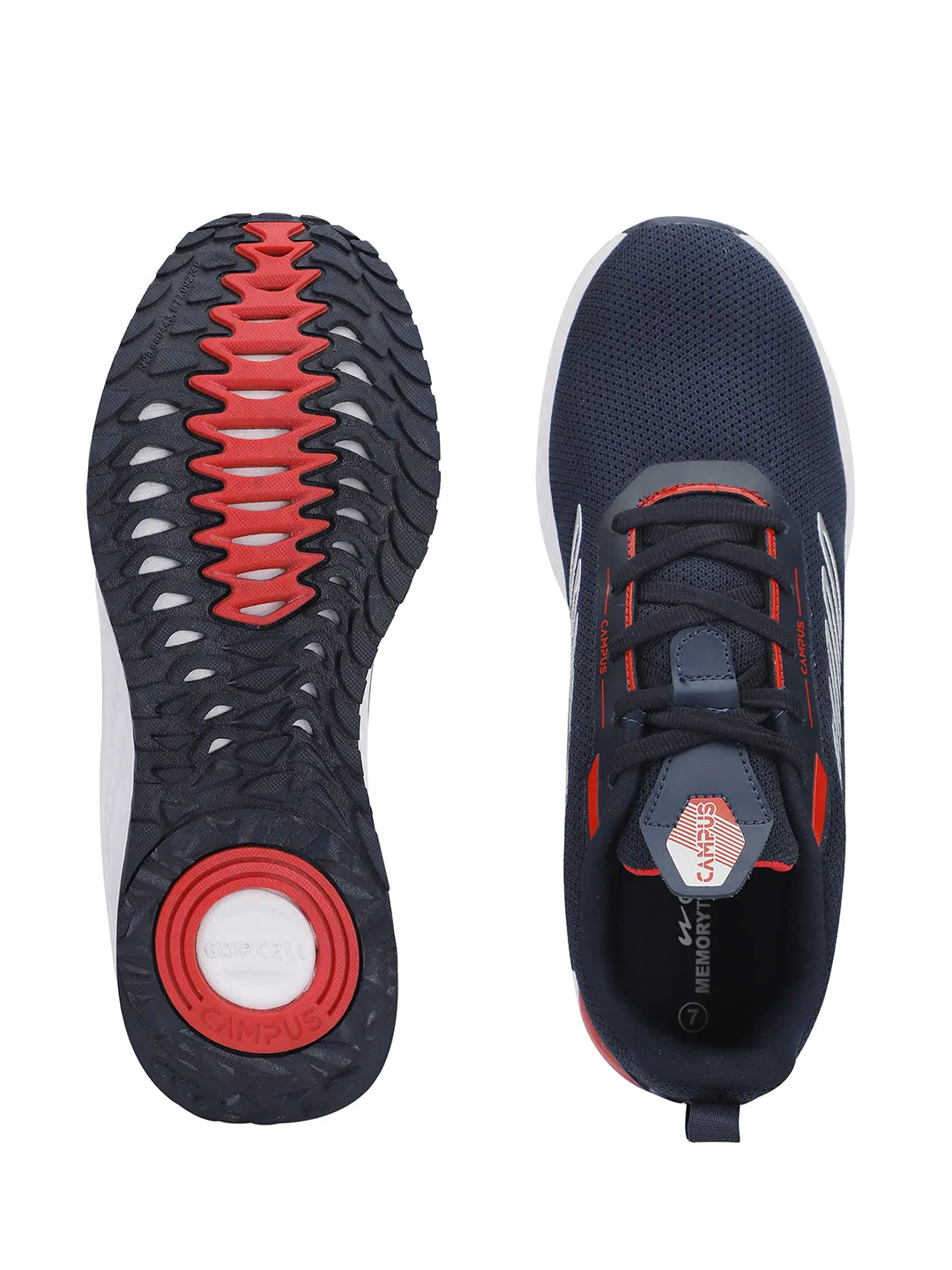 WAGON Navy Men's Sports Shoes sold by Campus Shoes product image thumbnail 5