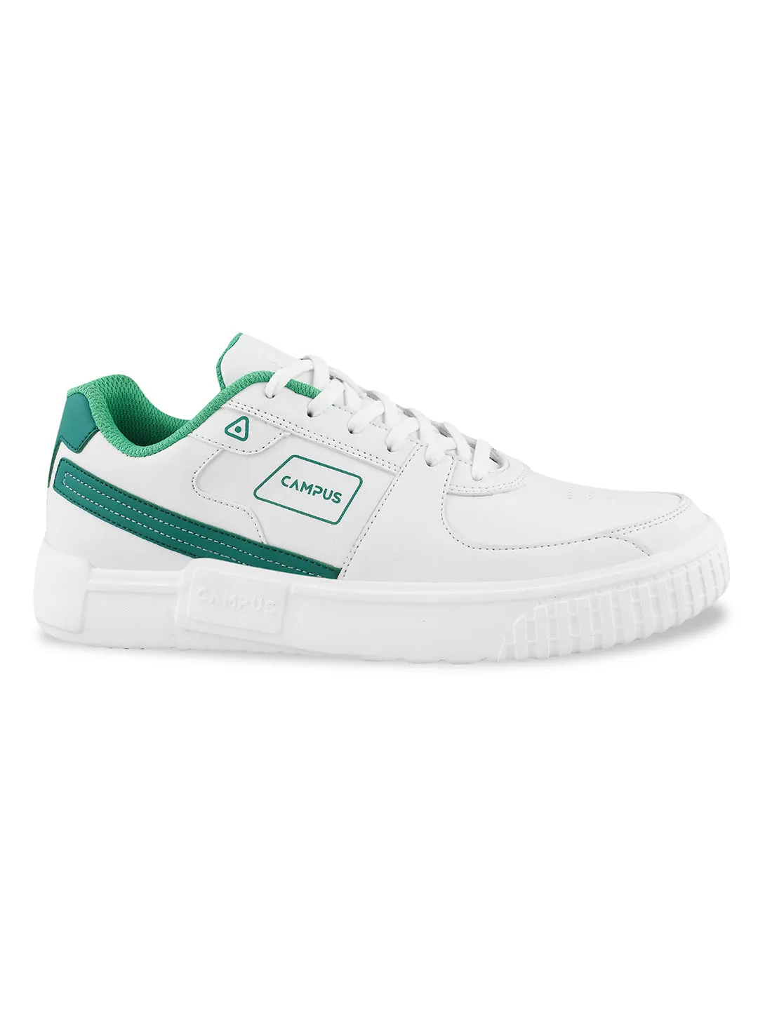 OG-10 White Men's Sneakers sold by Campus Shoes