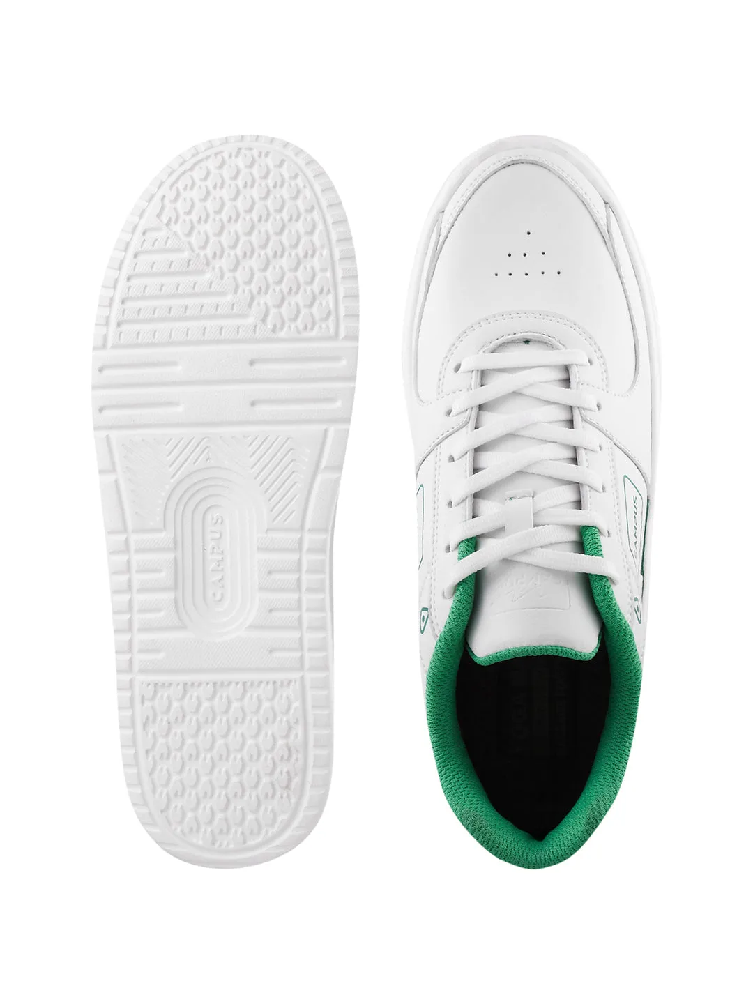 OG-10 White Men's Sneakers sold by Campus Shoes product image thumbnail 4
