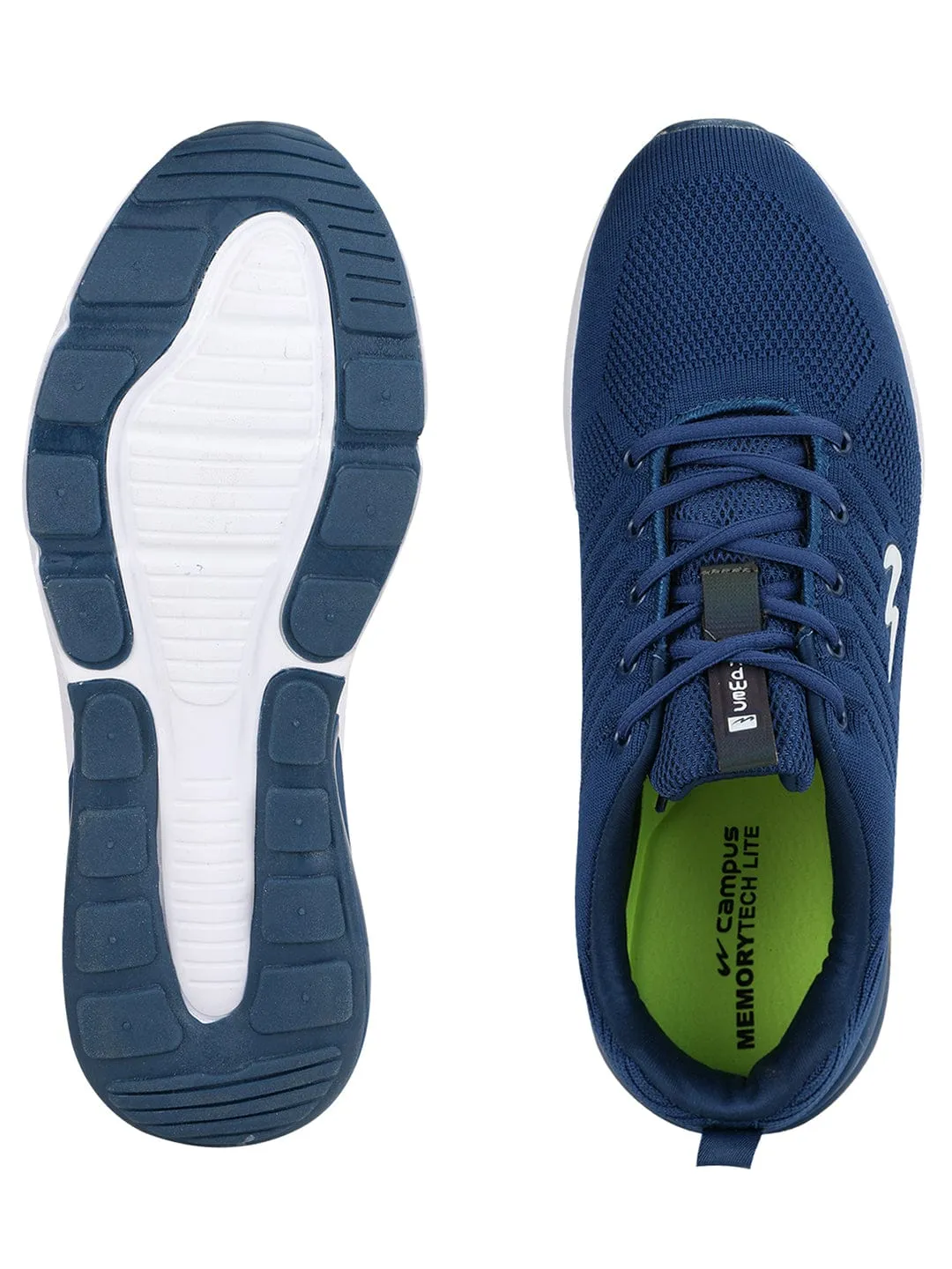 MIKE N Blue Men's Running Shoes sold by Campus Shoes product image thumbnail 5