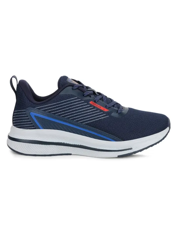 THRILL Navy  Men's Running Shoes sold by Campus Shoes
