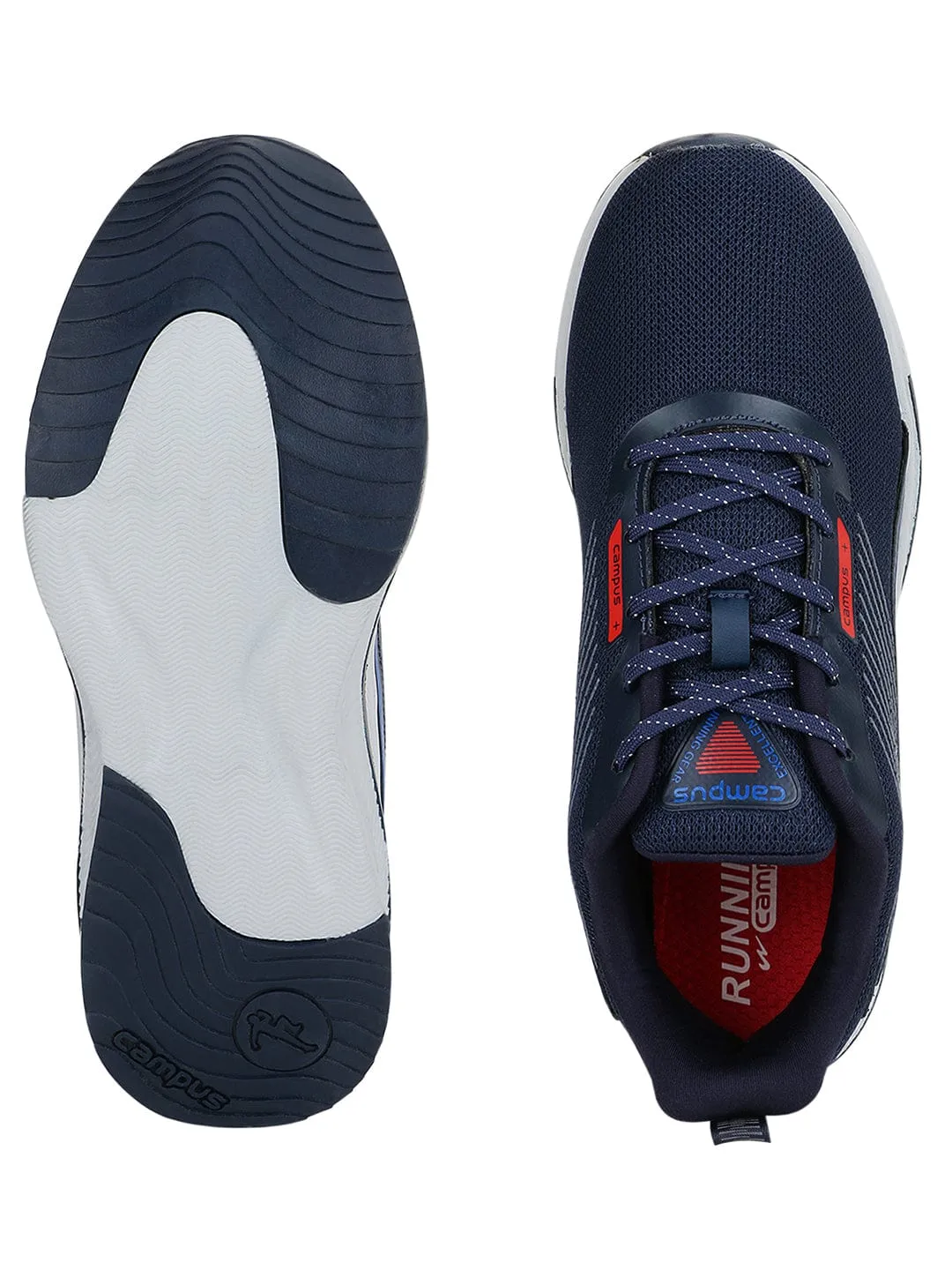 THRILL Navy Men's Running Shoes sold by Campus Shoes product image thumbnail 4