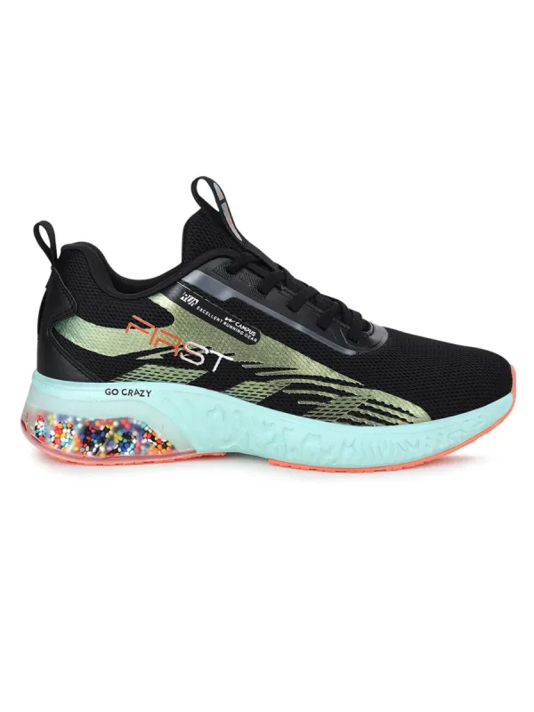 FIRST Black Men's Running Shoes sold by Campus Shoes