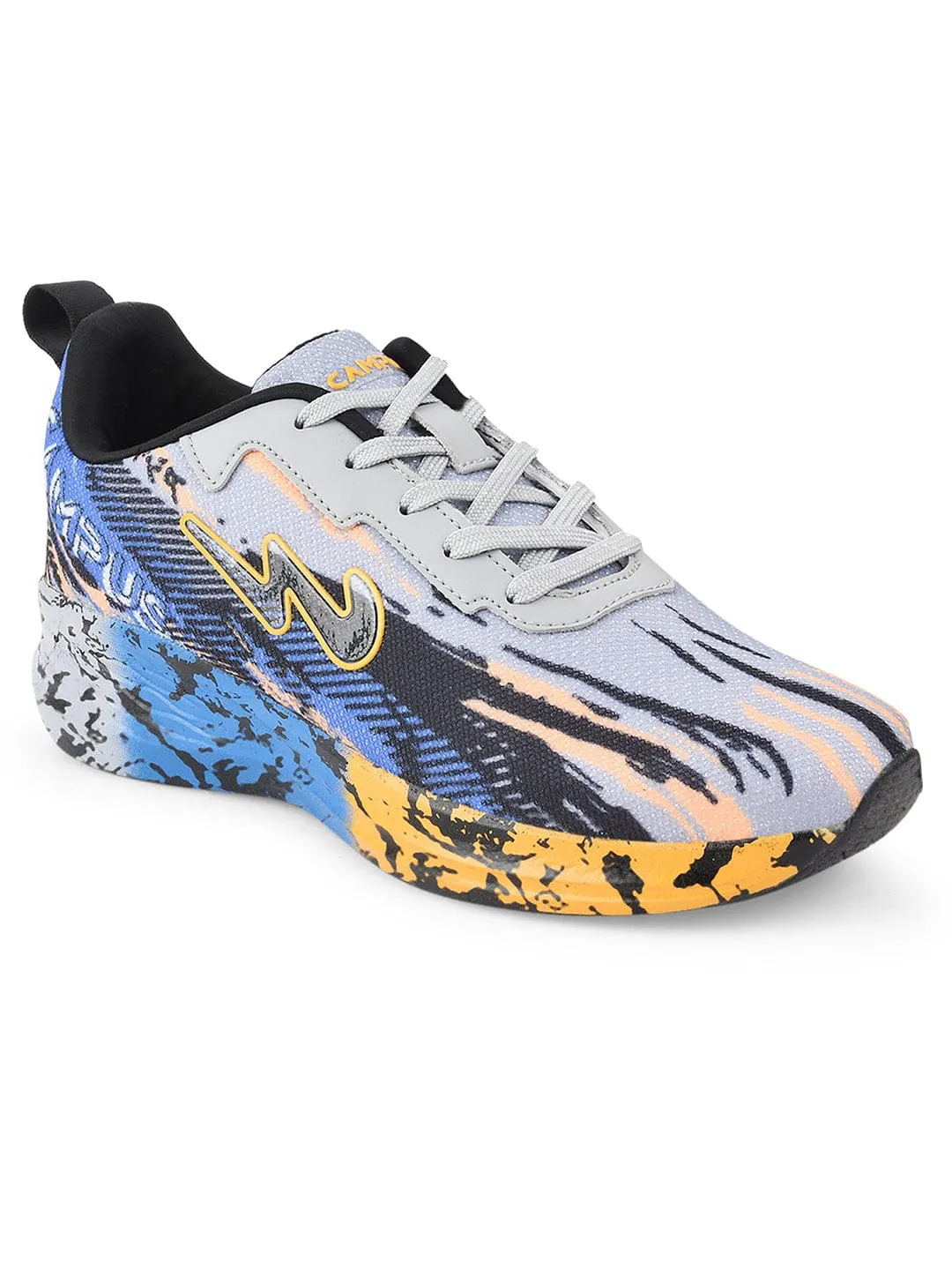 CAMP SHIMMER Grey Women's Sneakers sold by Campus Shoes product image thumbnail 2