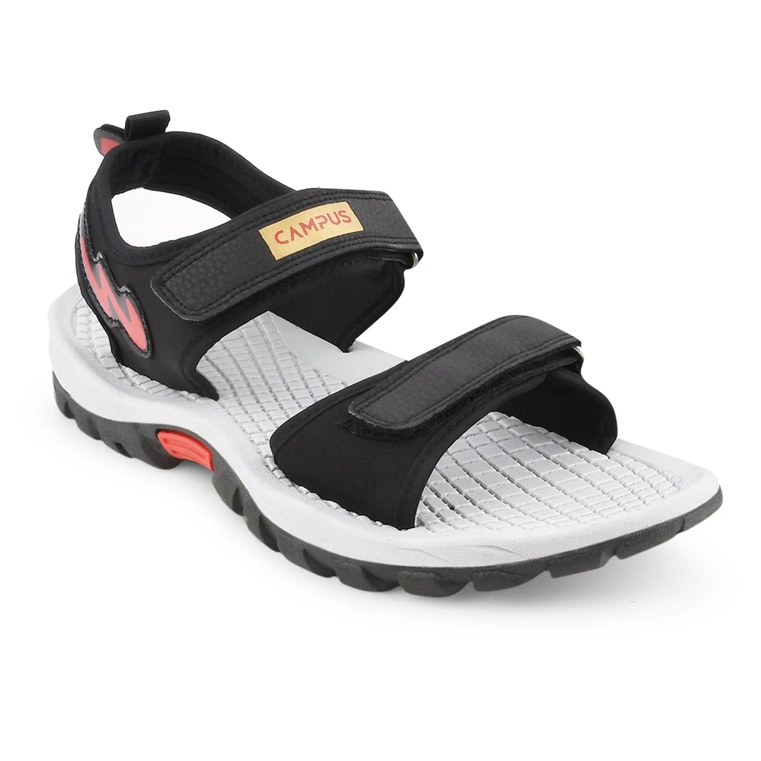 GC-2305 Black Men's Sandals sold by Campus Shoes product image thumbnail 2