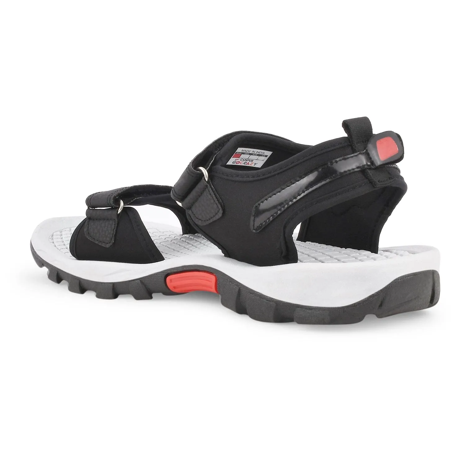 GC-2305 Black Men's Sandals sold by Campus Shoes product image thumbnail 3