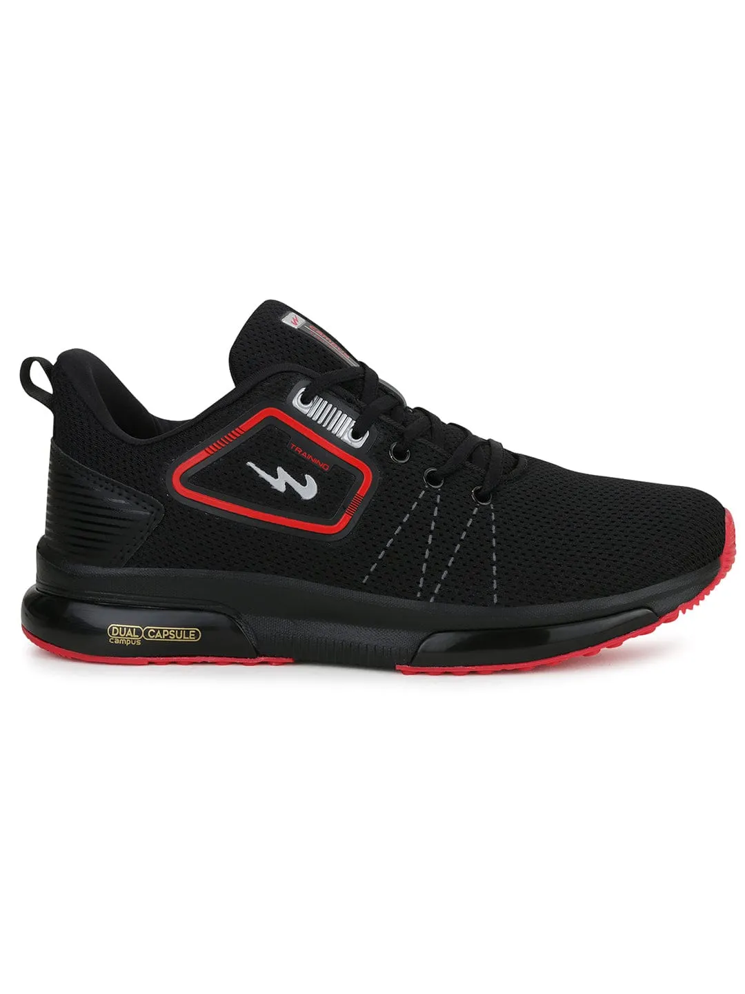 BRAZIL ADV PRO Black Men's Sports Shoes sold by Campus Shoes