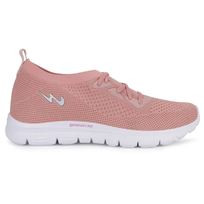JELLY PRO Pink Women's Walking Shoes sold by Campus Shoes