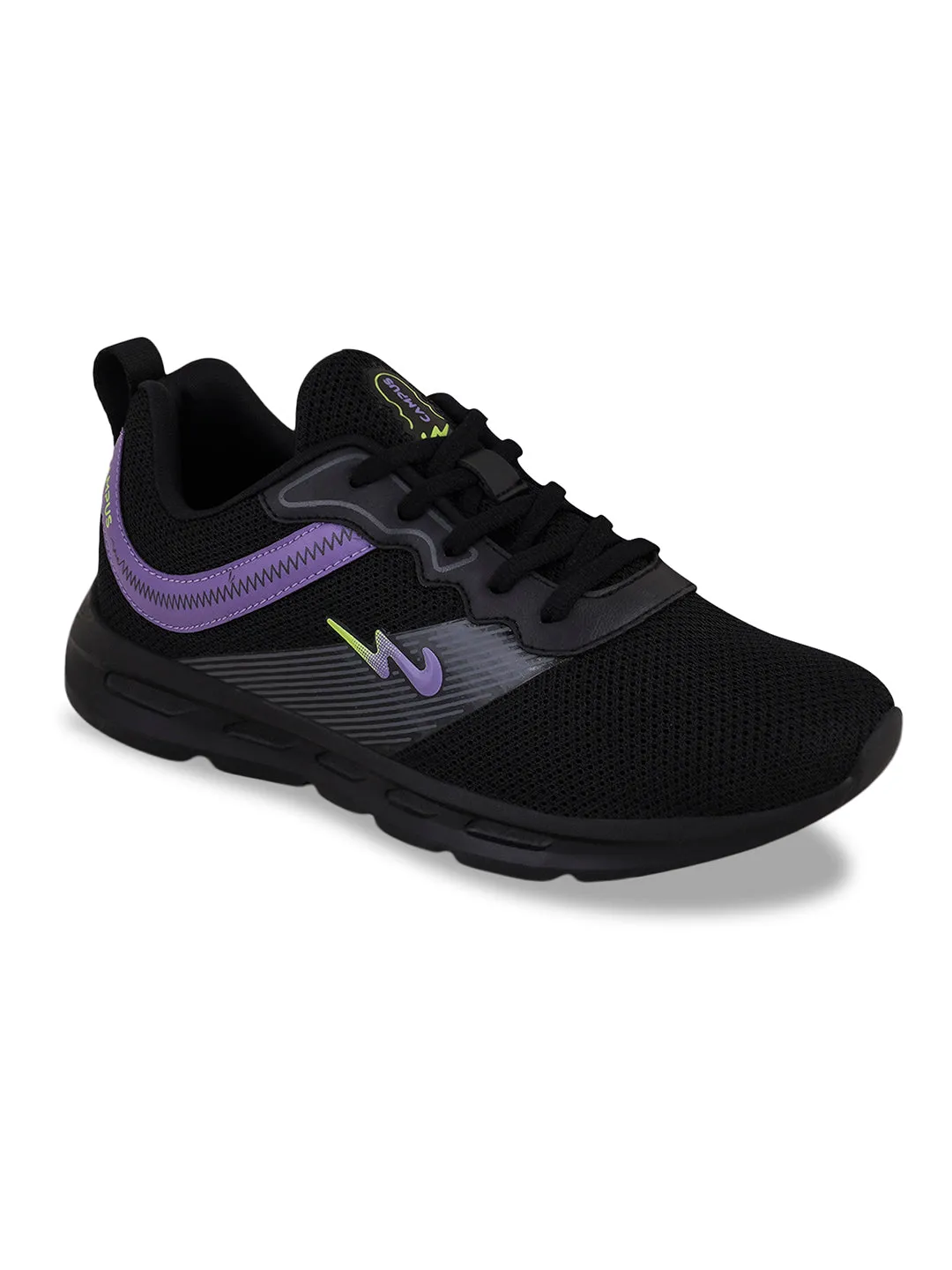 GAZING Black Women's Sports Shoes sold by Campus Shoes product image thumbnail 2