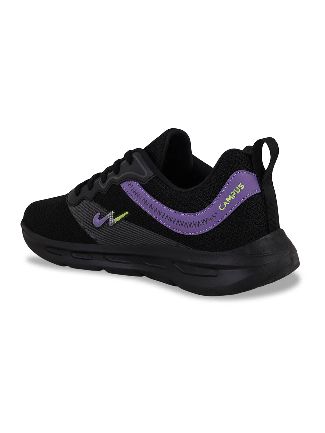 GAZING Black Women's Sports Shoes sold by Campus Shoes product image thumbnail 3