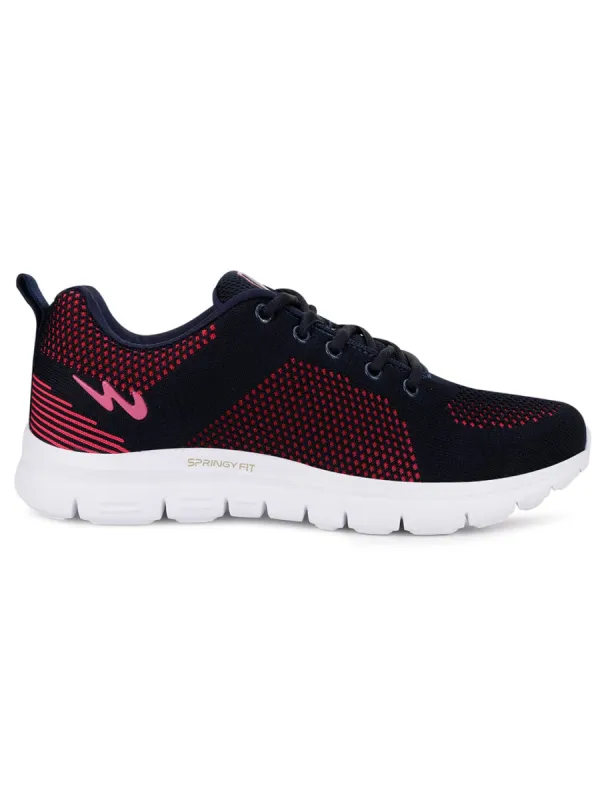 FLORA Blue Women's Running Shoes sold by Campus Shoes