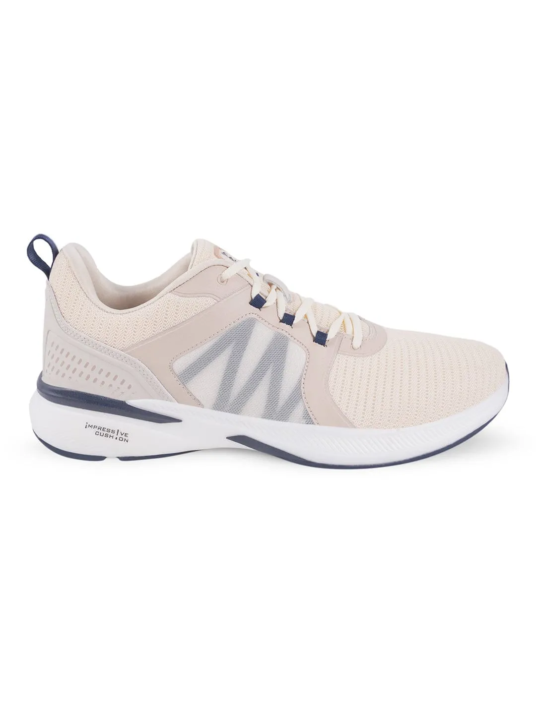 PEDRO off White Men's Running Shoes sold by Campus Shoes