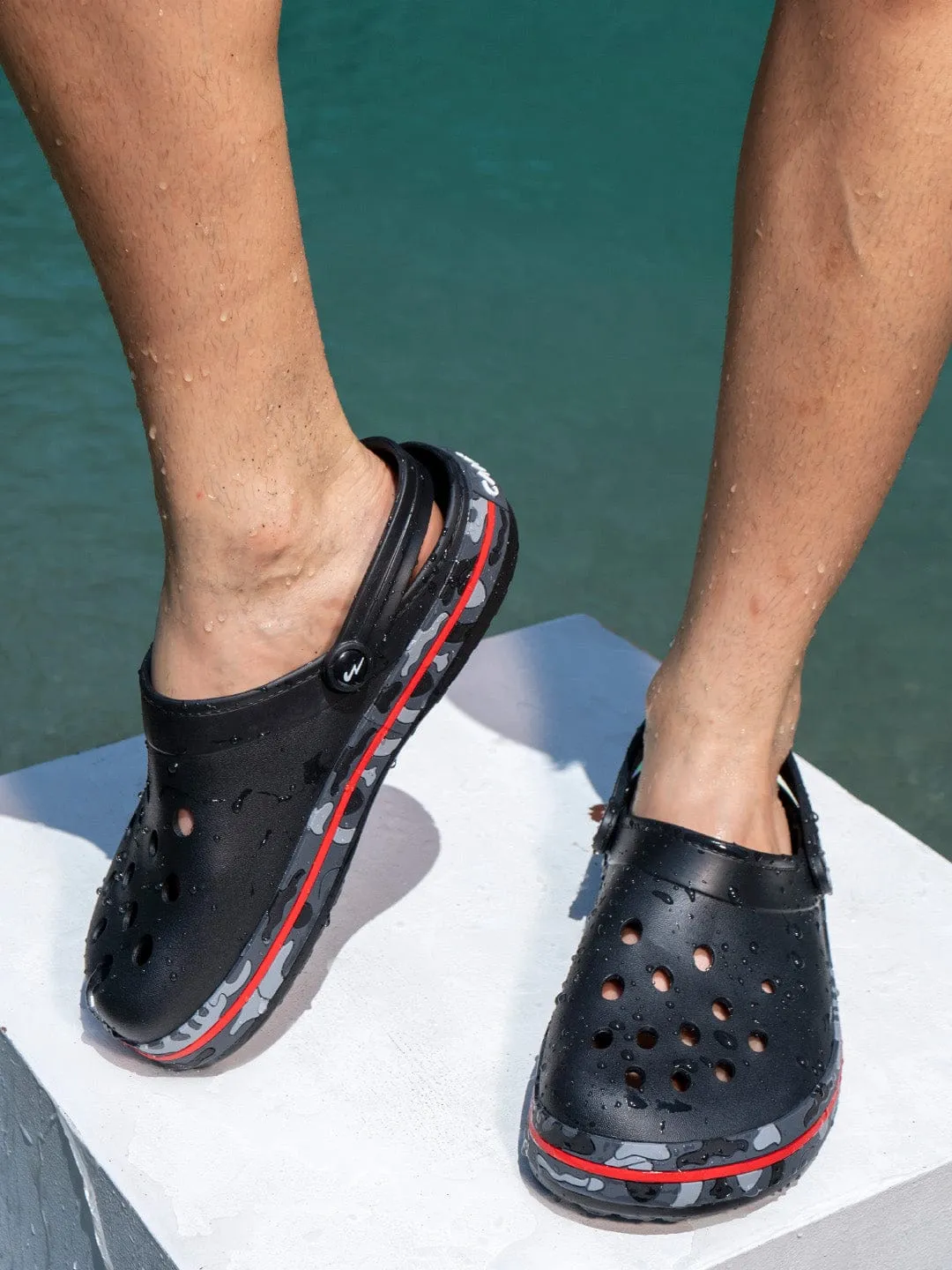 GC-4001 Black Men's Clogs sold by Campus Shoes product image thumbnail 5