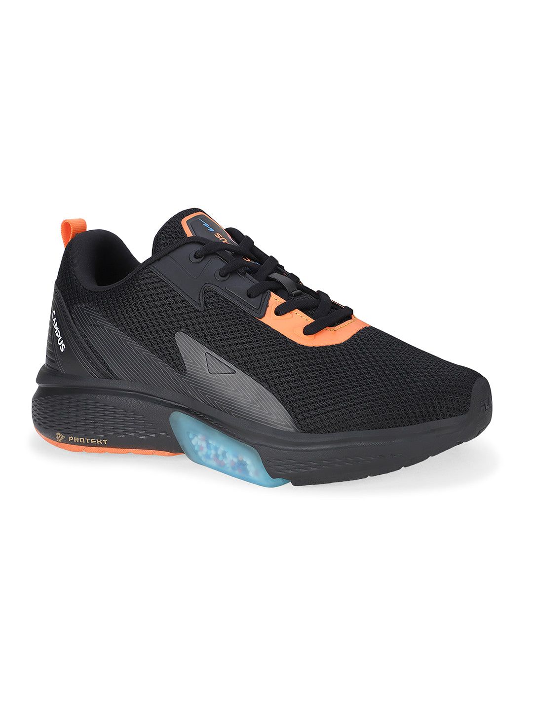 CAMP-FIREBALL Black Men's Running Shoes sold by Campus Shoes product image thumbnail 2