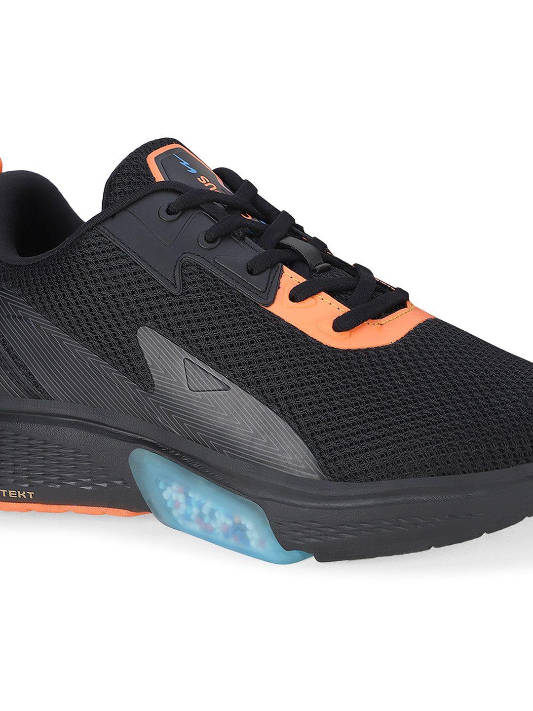 CAMP-FIREBALL Black Men's Running Shoes sold by Campus Shoes product image thumbnail 4